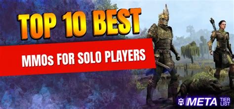 single player mmo|Top 10 Best MMOs For Solo Players in 2024.